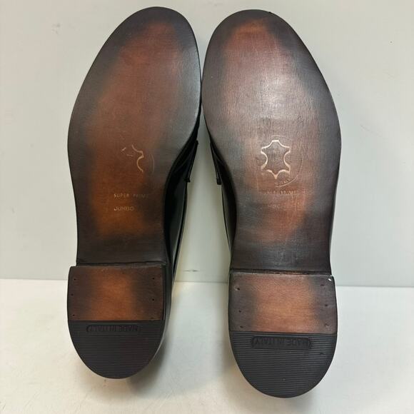 RESOLED Alden x Brooks Bros 763 Unlined Shell Cordovan Penny Loafer LHS 9 C main image 9